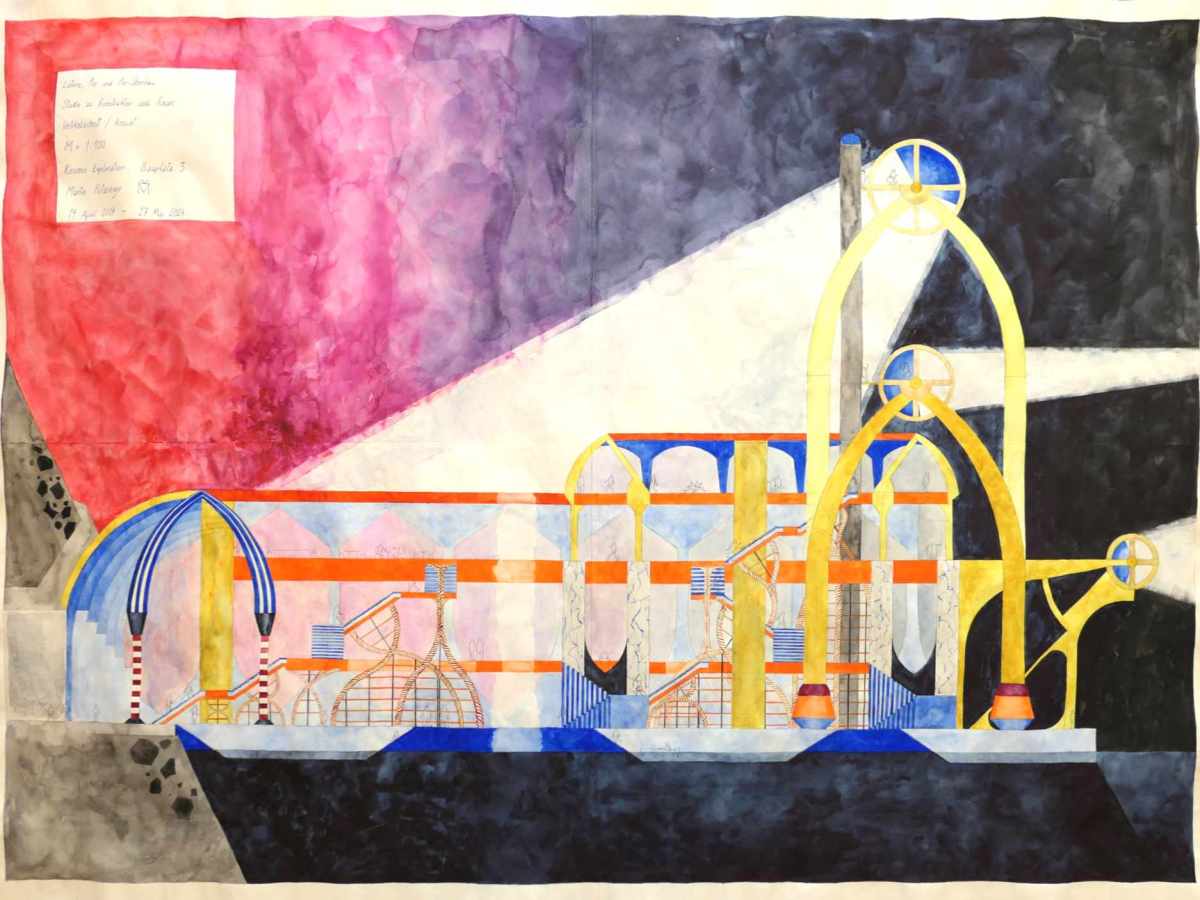 In der Schiffsanlegestelle / Laterne, Pier und&nbsp;Pier-Überbau